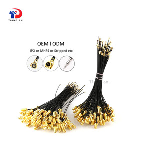 <span class=keywords><strong>Cable</strong></span> Coaxial RP-SMA/MHF RF1.13 de 10cm 15cm, <span class=keywords><strong>Cable</strong></span> de Extensión de Baja Pérdida RG178, <span class=keywords><strong>Cable</strong></span> Coaxial RF Digital - Product Image 4