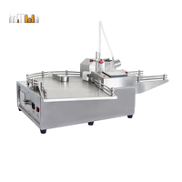 Machine de remplissage semi-automatique pneumatique pour liquides (plastique/verre) pour petites bouteilles aérosols, emballage alimentaire et de produits divers