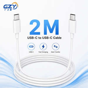 2M Type-C to Type-C <b>Cable</b> Fast Charging Data Sync PD 480Mbps Universal Compatibility Tangle Free Durable Design - Product Image 4