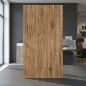 Earth Wood Copper Walnut Wood Grain Fishbone Glazed Porcelain Tiles 600x1200mm Premium Floor <b>Wall</b> Tile - Product Image 4