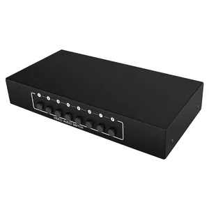 8x1 AV Switch RCA Switcher 8 in 1 Out Composite Video L/R Audio Selector Box