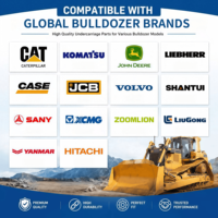 Высококачественная гусеничная цепь для бульдозеров Cat D4C D4D D4H D50 D6N D6R D65 D7G D7H D85 D8N D9N, детали ходовой части, звенья гусеницы
