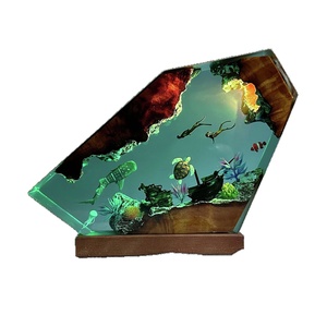 Lampada Artigianale a Tema Marino con Squalo e Tartaruga, Regalo di Compleanno per Ragazzi, Bestseller Transfrontaliero - Product Image 5