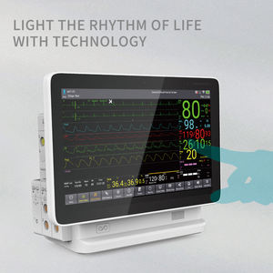 <span class=keywords><strong>Monitor</strong></span> Tanda Vital Multi-parameter Layar Sentuh 15,6 Inci, Portabel untuk Penggunaan di Samping Tempat Tidur, Dilengkapi Modul Plug-in dengan EtCO2 - Product Image 2