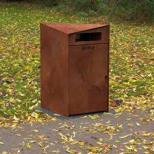 Buzón de Correo Independiente de Acero Corten Resistente al Agua, de Alta Calidad y Estilo Vintage, con Fácil Instalación para Servicio Postal - Product Image 4