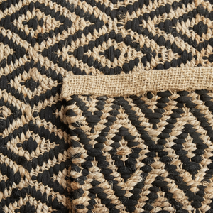 Alfombra de Sisal de yute de cáñamo Natural 100% respetuosa con las mascotas respetuosa con el medio ambiente para interiores y exteriores, lavable, baño de oración indio anudado a mano - Product Image 1