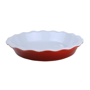 <strong>Ceramic</strong> <strong>Pie</strong> Pan, 11.5 Inch <strong>Pie</strong> <strong>Dish</strong> <strong>Pie</strong> Plates, Round Quiche Pan Baking <strong>Dish</strong> for Pot <strong>Pies</strong> Cake Pizza Dessert - Product Image 1
