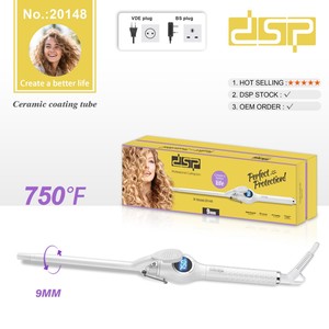 Dsp Curling <b>Iron</b> 1.5 In Ceramic Adjustable Heat All Hair Types Electric With Lcd Display - Product Image 5