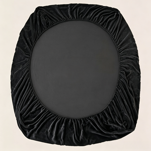 Tapis de lit imprimé en polyester, résistant à l'eau, avec bords renforcés, pour la protection du matelas, 300 fils au pouce carré, luxe léger - Product Image 2