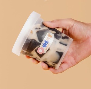 Tasse à <span class=keywords><strong>crème</strong></span> glacée jetable avec LOGO personnalisé Boîte d'emballage alimentaire Pot en plastique <span class=keywords><strong>pour</strong></span> gelée de pouding <span class=keywords><strong>au</strong></span> <span class=keywords><strong>yaourt</strong></span> Contenants à dessert <span class=keywords><strong>pour</strong></span> <span class=keywords><strong>gâteau</strong></span> mousse avec couvercle - Product Image 6