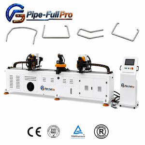 เครื่องดัดท่อไฮดรอลิก CNC อัตโนมัติแบบสองหัว สำหรับโลหะผสมอะลูมิเนียม ความแม่นยำสูง ประสิทธิภาพสูง - Product Image 1