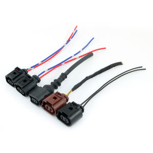 Popüler lamba elektrik otomotiv ateşleme bobini OEM Stereo 2 Pin erkek konnektör motor kablo demeti Honda Honda için 2 zamanlı - Product Image 4