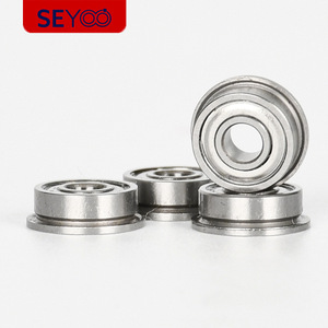 Rodamientos de Brida Miniatura SeYoo 3x8x3 mm ZZ Sellados de Acero Cromado Precisión P0 para Equipos de Fitness - Product Image 1