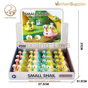 <span class=keywords><strong>Escargot</strong></span> de dessin animé, jouet pour bébé, jouet anti-stress, en plastique, pour bambins, tirer vers l'arrière - Product Image 5