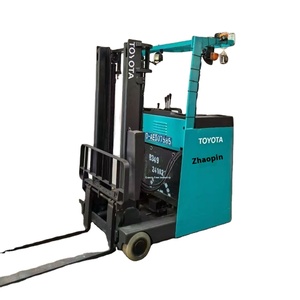 2018 para carretilla elevadora eléctrica estacionaria usada 7Fbr10-12367 MODELO DE transpaleta motorizada 1 tonelada de capacidad 1200mm horquilla - Product Image 1