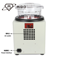 Polisseuse Électromagnétique KT-205 pour Bijoux, Outil de Débavurage et de Chanfreinage Métallique, Capacité 800g