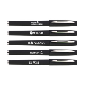 Khuyến Mại Màu Xanh Gel Bút Mực 0.5Mm Màu Đen Tùy Chỉnh Mang Nhãn Hiệu Bút Với Logo In - Product Image 2