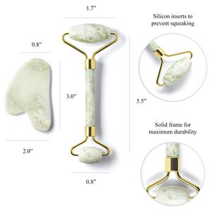 Hot Bán Tùy Chỉnh Logo Massage Công Cụ Đá Tự Nhiên Gua Sha Và Ngọc Lăn - Product Image 4