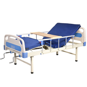 Manual Nursing <b>Bed</b> Single Double Rocking Care <b>Bed</b> For <b>Disabled</b> People Hospital Use - Product Image 2