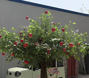 <span class=keywords><strong>Arbre</strong></span> à pommes artificiel décoratif <span class=keywords><strong>en</strong></span> <span class=keywords><strong>pot</strong></span>, hauteur personnalisable, arbres fruitiers <span class=keywords><strong>pas</strong></span> chers, plantes Bosai à vendre - Product Image 3