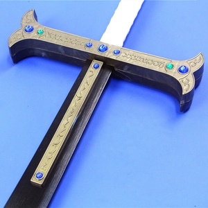 Gran oferta, <span class=keywords><strong>Arma</strong></span> de Cosplay y modelo de utilería de una pieza Hawkeye Big Sword y Black Sword Night at the Anime Exhibition está hecho de - Product Image 2
