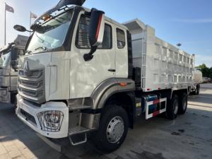 รถบรรทุกดิน Sinotruck Howo 6X4 เครื่องยนต์ดีเซล ความจุ 31-40 ตัน พวงมาลัยซ้าย มาตรฐานยูโร 5 สำหรับงานหนัก ขนส่งวิศวกรรม - Product Image 3