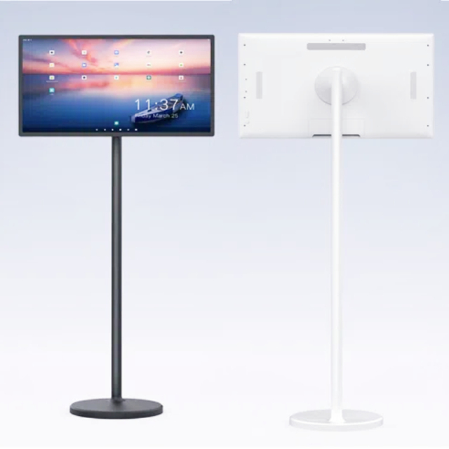 Hot Sale 32 Inch IPS Panel 1080P Smart TV Tablet PC Touch Screen Movable White Android 12 Remote Control Portable Monitor