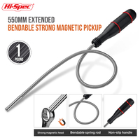 Outil de sélection magnétique flexible de 550mm de long en acier enroulé pour les mécaniciens de garage et les réparations automobiles OEM ODM prêt à l'emploi, 1 pièce
