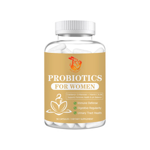 Compléments alimentaires naturels à base de plantes OEM ODM avec canneberge et vitamine C pour une meilleure absorption des nutriments, capsules de probiotiques - Product Image 1