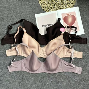 Lencería de encaje de lujo estilo corte francés, sujetador con tirantes bordado ODM ajustable, ropa interior sexy de poliamida y elastano con efecto masajeador. - Product Image 1