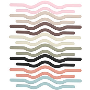 LADYGLOW Pilates aksesuarları silikon <span class=keywords><strong>Dumbbells</strong></span> işın ayak bileği ağırlıkları kadınlar Pilates seti daire çikolata kahverengi Pilates güç kiti - Product Image 4