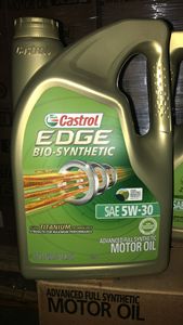 Aceite de Motor sintético 100% auténtico, 5W-30, 5 Quart, paquete de 3 al mejor precio - Product Image 4