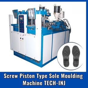 Techro Inj, máquinas de moldeo de zapatos de alta calidad, la mejor máquina de fabricación de suelas de zapatos de un solo color para Inj, suelas de zapatos de alta calidad - Product Image 4