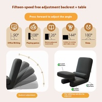 Fauteuil de loisirs moderne, canapé paresseux, siège tatami, chaise d'ordinateur pour dortoir, lit, petite chambre