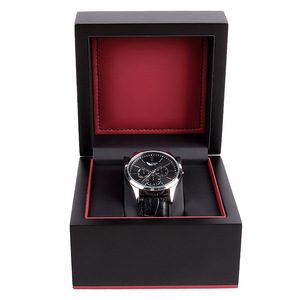 Caja de Reloj Cuadrada de MDF de Lujo, Fabricación OEM/ODM, MOQ Bajo, Caja de Regalo de Madera para un Solo Reloj, Embalaje Ecológico para Exhibición de Relojes de Pulsera - Product Image 3