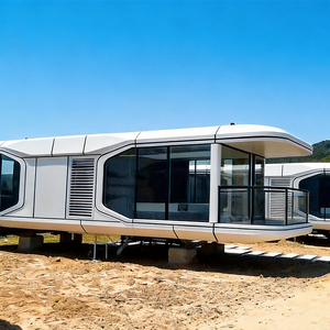 Casa Contenedor Prefabricada Moderna <span class=keywords><strong>de</strong></span> Bajo Costo con Soluciones para Exteriores y Sala <span class=keywords><strong>de</strong></span> Estar, Ideal para Oficina en Jardín y Estudio Creativo - Product Image 2