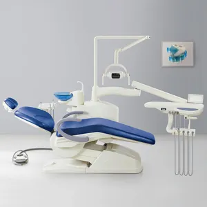 दांतों के उपचार के लिए अच्छी गुणवत्ता वाले मल्टी-फंक्शन स्टाइल चिकित्सा उपकरण हटाने योग्य स्पिटून डेंटल चेयर