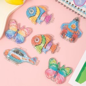 Jeu de labyrinthe éducatif en plastique pour enfants de 4 à 6 ans : Avion, Papillon, Poisson - Jouet d'équilibre autonome - Product Image 1