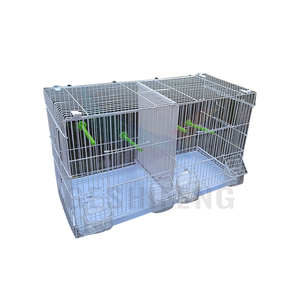 Blanco <span class=keywords><strong>60</strong></span>*27*40 <span class=keywords><strong>Cm</strong></span> Jaulas <span class=keywords><strong>de</strong></span> pájaros <span class=keywords><strong>de</strong></span> alambre <span class=keywords><strong>de</strong></span> metal Periquitos y otras jaulas <span class=keywords><strong>de</strong></span> cría <span class=keywords><strong>de</strong></span> loros <span class=keywords><strong>de</strong></span> pájaros con cuenco <span class=keywords><strong>de</strong></span> comida - Product Image 4