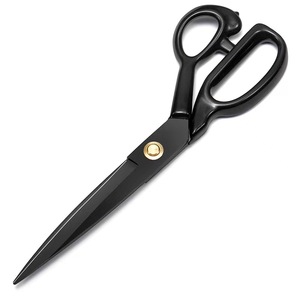 Vêtements Ménage <span class=keywords><strong>Tailleur</strong></span> <span class=keywords><strong>Ciseaux</strong></span> Grands <span class=keywords><strong>Ciseaux</strong></span> Longs <span class=keywords><strong>Ciseaux</strong></span> Acier Au Manganèse 8 Pouces 9 Pouces 10 Pouces 11 Pouces 12 Pouces Noir Pro - Product Image 6