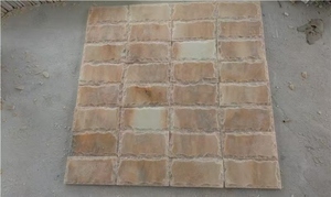 Caratteristica muro rosso/rosa cultura pietra, marmo sporgenza roccia/Modulare Suface - Product Image 2