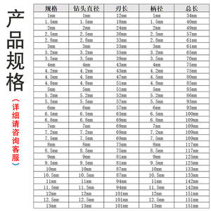 Foret HSS Cobalt Super-Dur Entièrement Affûté à Queue Droite pour le Perçage de l'Acier Inoxydable, Foret Électrique Polyvalent - Product Image 2
