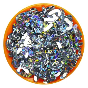 HENGXIN Christmas Sliver Candy Cane Sequns Glitter para Slime DIY decoración <span class=keywords><strong>de</strong></span> uñas - Product Image 1