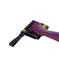 Clavier mécanique F30 101 touches à axe magnétique 8K, USB, puissant pour le gaming, rétroéclairé, actionnement ultra-rapide pour Valorant