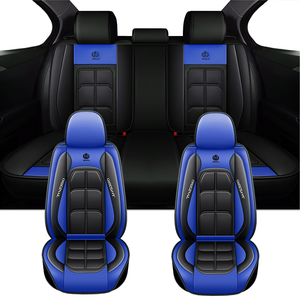 Coprisedili Auto Xiangta Set Completo in Pelle Traspirante Protezioni per Sedili Anteriori e Posteriori Adatti per la Maggior Parte dei Veicoli, SUV - Product Image 1