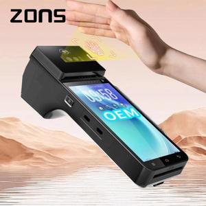 Reloj biométrico de mano con lectura de venas palmares y sistema Android 15 para el registro de personal de almacén - Product Image 1