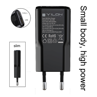 Cargador Rápido GaN Delgado de 30W, Tendencia 2026, 1C1A, Adaptador de Pared Portátil para Android y iPhone
