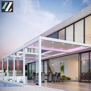 Hiện đại phong cách tối giản 6x4m Điện nhôm không thấm nước pergola với điều chỉnh cửa gió - Product Image 2