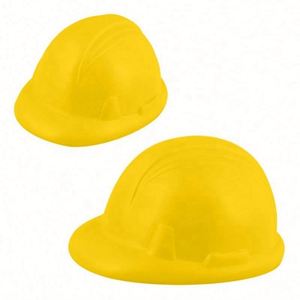 Cadeaux promotionnels personnalisés avec logo, balle anti-stress en mousse PU en forme de casque, balle anti-stress en forme de casque de sécurité - Product Image 2