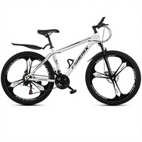Vélo de montagne à bas prix 24/26 pouces avec 21 vitesses variables, freins à disque doubles, fourche à suspension à ressort pour enfants